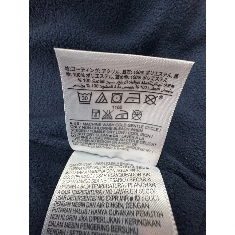 Old Navy Frost Free Kids Puffer Vest Navy‎ Blue Sleeveless Full Zip 12-18 Months